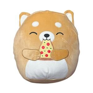 Squishmallows Angie the Shiba Inu with Pizza 12" Plush